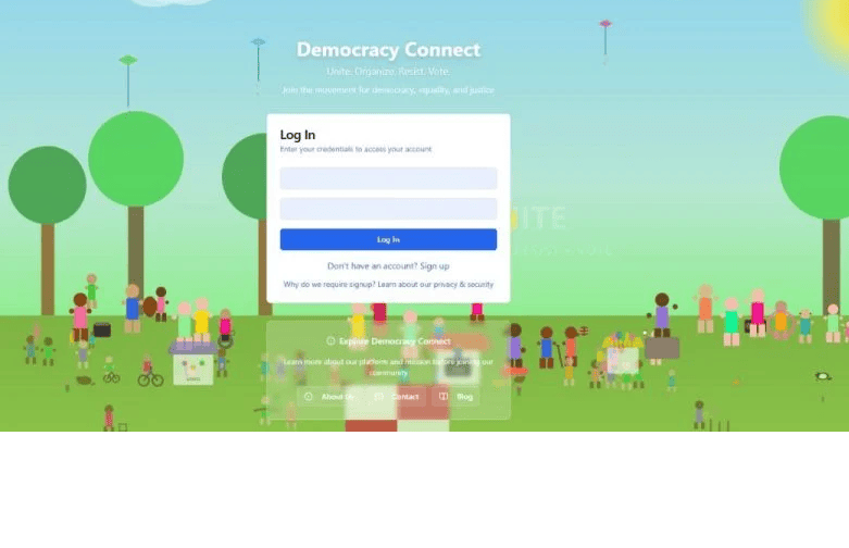 SocialHub Homepage and Feed
